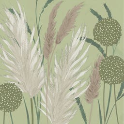 PPD Feels green Napkin - 33 x 33 cm