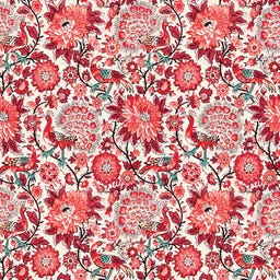 PPD Servietten Pavone rosso - 33 x 33 cm