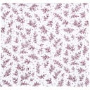 Classic Textiles of Sweden Tischdecke Flora 140 x 250 cm - white/dark red