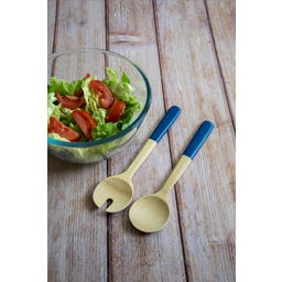 Pebbly Salatbesteck 27 cm - Königsblau