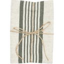 Classic Textiles of Sweden Geschirrtuch 2er-Pack Lukas - olive green/linen