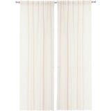 Gardinen 2er-Pack Lotta 140 x 280 cm, linen/off-white