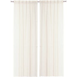 Gardinen 2er-Pack Lotta 140 x 280 cm, linen/off-white