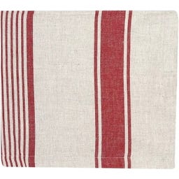 Classic Textiles of Sweden Tafelkleed Lukas 140 x 350 cm - red/linen