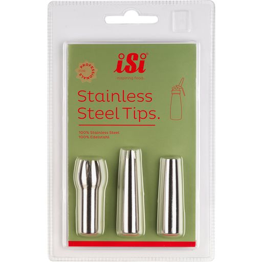 iSi - Inspiring Food Stainless Steel Nozzle Set - 1 item