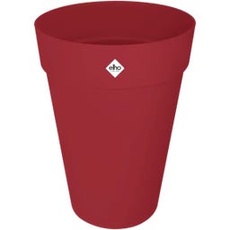 elho Pot Rond Haut LOFT URBAN - 35 cm - Rouge théâtre