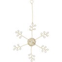 IB Laursen Christbaumbehang Schneeflocke - weiß