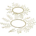 Chic Antique 2-delni set vencev za sveče - 1 set