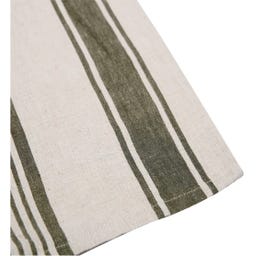 Classic Textiles of Sweden Geschirrtuch 2er-Pack Lukas - olive green/linen