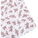 Classic Textiles of Sweden Tischdecke Flora 140 x 250 cm - white/dark red