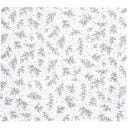 Tischdecke Flora 140 x 250 cm, white/dark grey