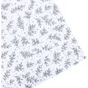 Classic Textiles of Sweden Tischdecke Flora 140 x 250 cm - white/dark grey