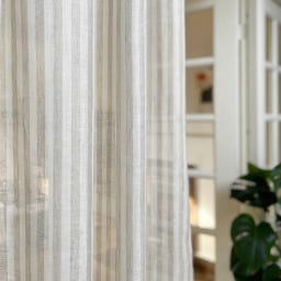 Gardinen 2er-Pack Lotta 140 x 280 cm, linen/off-white