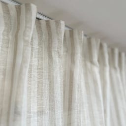 Gardinen 2er-Pack Lotta 140 x 280 cm, linen/off-white