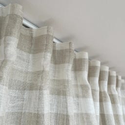 Gardinen 2er-Pack Lisen 140 x 280 cm, linen/off-white
