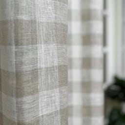 Gardinen 2er-Pack Lisen 140 x 280 cm, linen/off-white