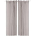 Gardinen 2er-Pack Lisa 140 x 280 cm, linen grey