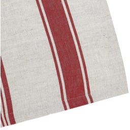 Classic Textiles of Sweden Tafelkleed Lukas 140 x 250 cm - red/linen
