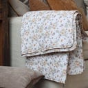 Chic Antique Floral Quilt