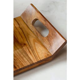 Chic Antique Tray with Handle