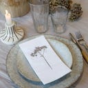 Chic Antique “Flower Stem” Napkin