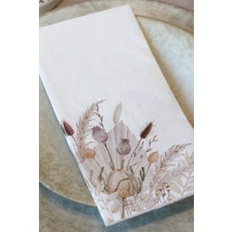 Chic Antique “Roadside Flowers” Napkins - 16 pieces