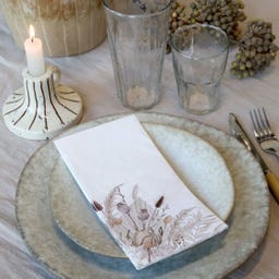 Chic Antique “Roadside Flowers” Napkins - 16 pieces
