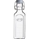 Einkochflasche mit Bügelverschluss, eckig - 300 ml