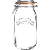 Kilner Rund Glasburk med Bygelsp&auml;nne (1 Liter)