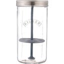 Bocal de Conservation pour Herbes Aromatiques avec Support, 1 l - 1 pcs