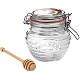Kilner Słoik na mi&oacute;d z łyżką do miodu, 400 ml