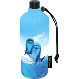 Emil – die Flasche® Botella de Vidrio "Mundo Marino" 0,6 L