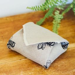 Helen Round Reusable Sandwich Wrapping - Bee Design