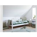 Flexa WHITE Einzelbett, 90x200 cm - weiß