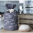 Helen Round Linen Bread Bag - Quayside Design - 1 item