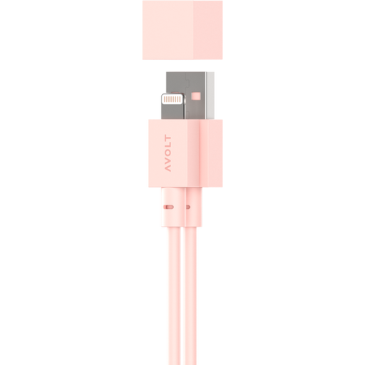 Cable 1 Old Pink da USB A a Lightning, 1,8 m - 1 pz.