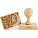 folkroll Witch Cookie Stamp, 70 x 50 mm - 1 item