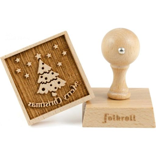 Merry Christmas Cookie Stamp,  55 x 55 mm - 1 item