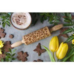 folkroll Flower Power Rolling Pin - junior