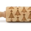 folkroll Christmas Tree Rolling Pin