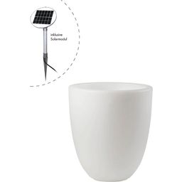 Lámpara de Exterior / Shining Pots - Curvy / Solar - M