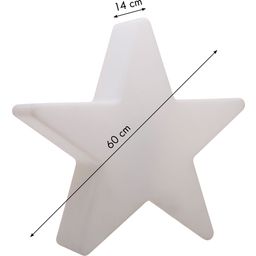 8 seasons design Lámpara Shining Star, 60 cm (RGB)