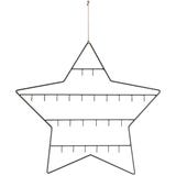 Calendario dell'Avvento in Metallo - Stella, Piccolo