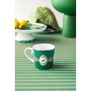 Love Birds Medallion Emerald-Green Mokken - Set van 2, Klein - 1 Set