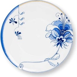 Pip Studio Teller Pip&The Blue Bird White, 30 cm