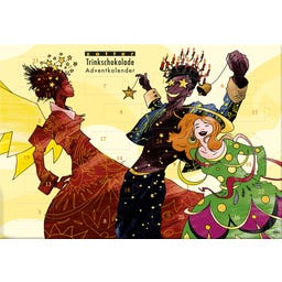 Organic Drinking Chocolate Advent Calendar - 528 g