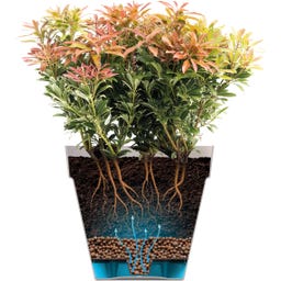 Pot Rond avec Roulettes LOFT URBAN - 40 cm