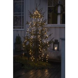 Micro LED Christmas Tree Lights With Ring, Compact Lights - Indoor and Outdoor - 1 item