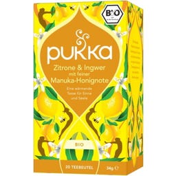Zitrone & Ingwer mit feiner Manuka-Honignote