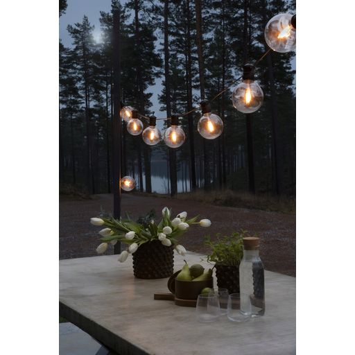 Guirlande Lumineuse de Jardin Globe LED, Kit d'Extension, Design Rétro